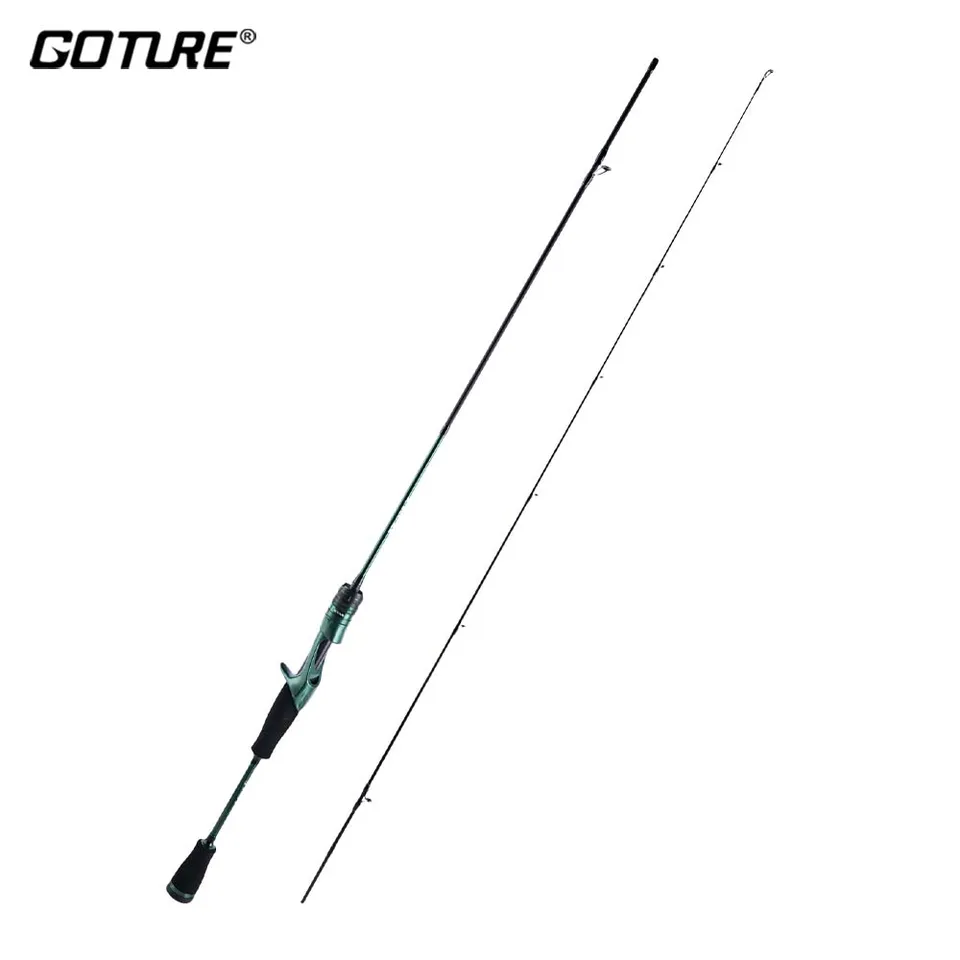 Canne A Peche Goture Casting Rods, Two Piece Fishing Rod