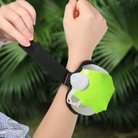 1pc 200ml Outdoor Sports Wrist Water Bottle Folding Mini Adjustable Reflect Light Run Light Silicone Rubber Portable For Cycling 1