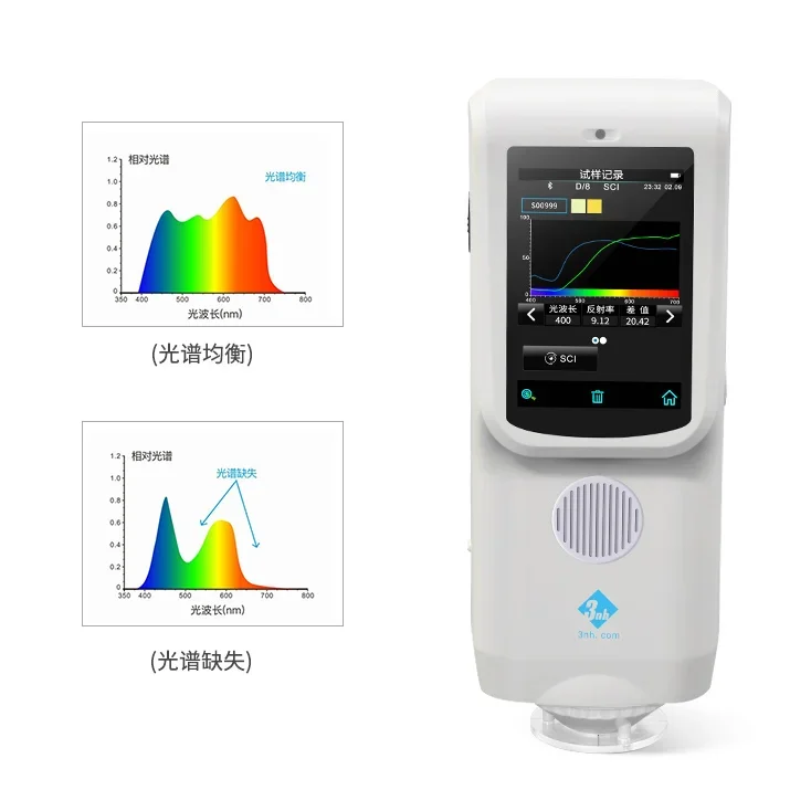 3NH High Precision CR7/CR8/ CR9 Intelligent spectrophotometer with built-in color library 4