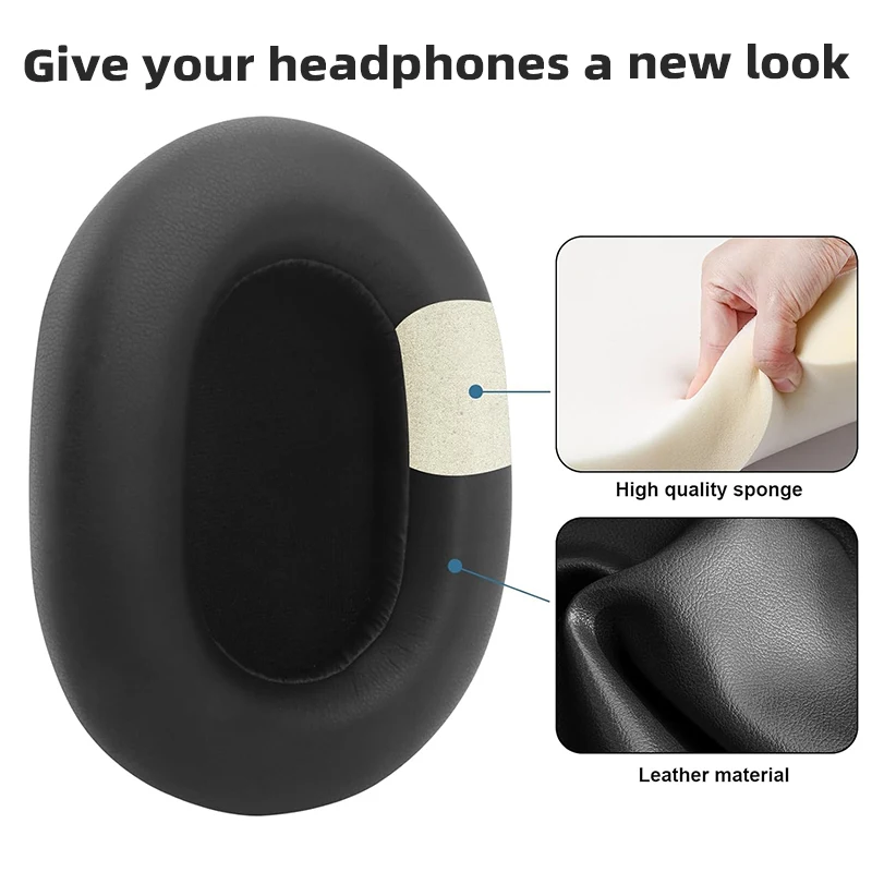 KUTOU Premium Soft Memory Foam Ear Pads Cushions Replacement
