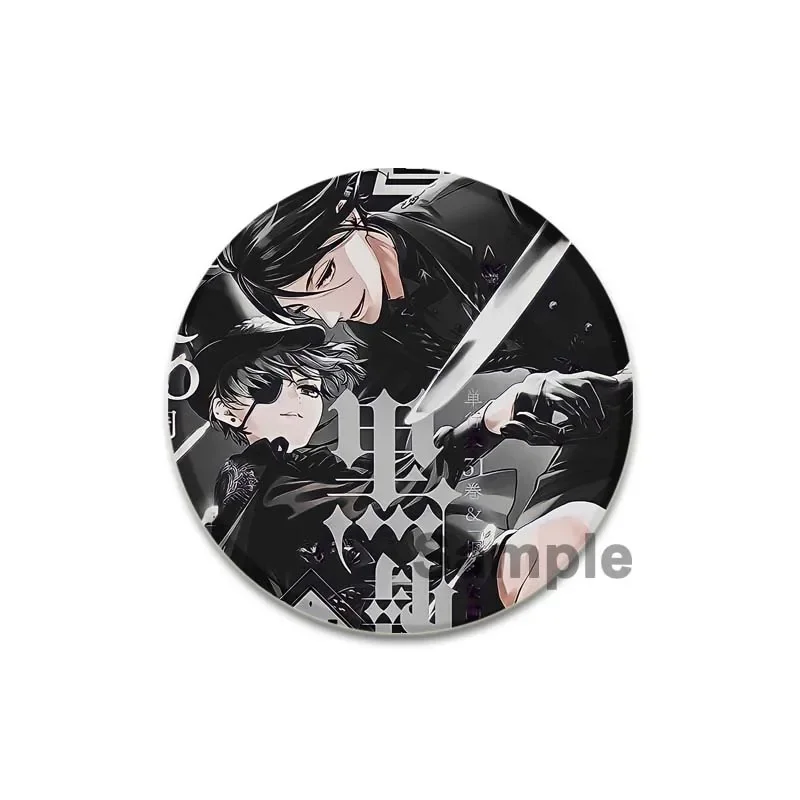 アニメ黒執事バッジブローチ、クリエイティブなラペルピン、ソフト