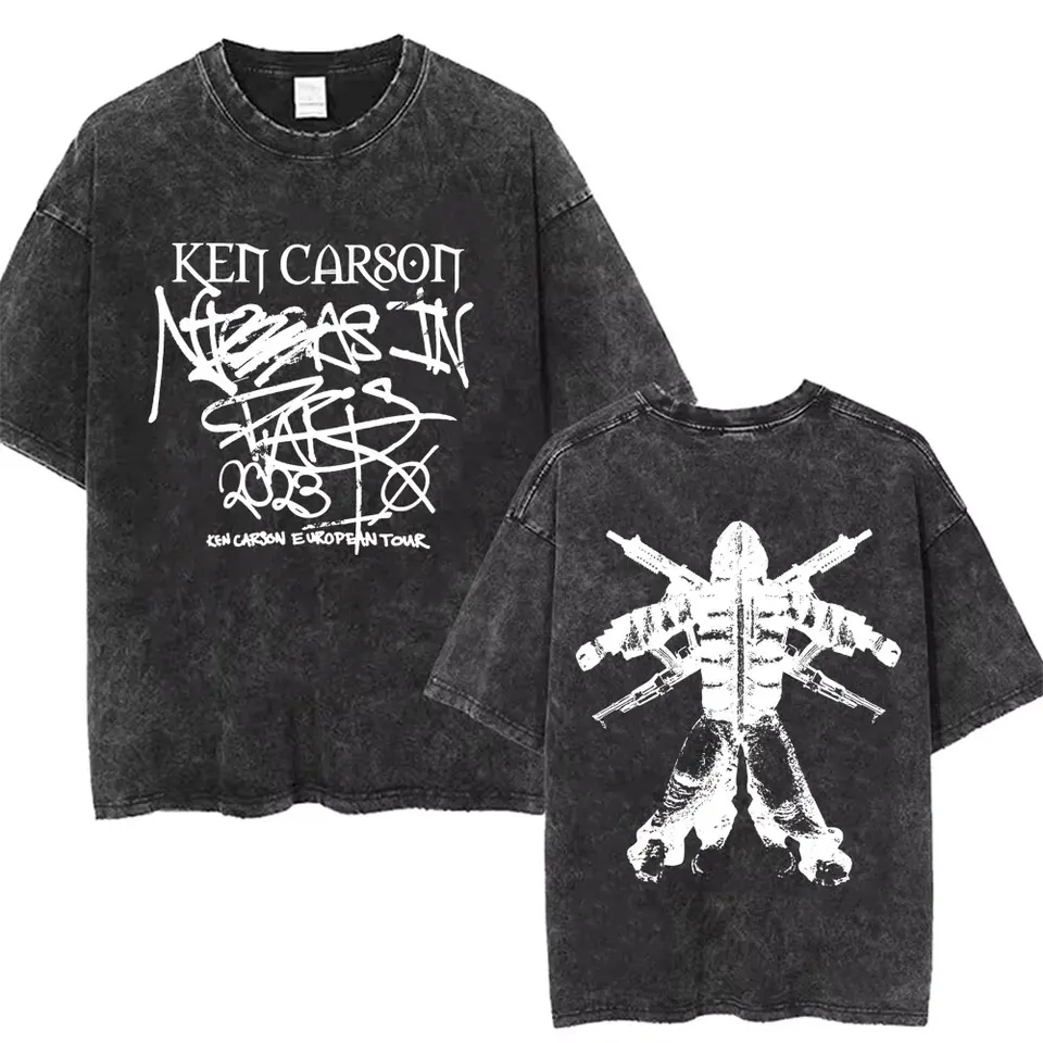 Y2k Camicie Uomo Estetica Divertente Camicie Rapper Graphic Tees Y2k Oversize T Shirt per Uomo Manica Corta Vintage Tees, 3-nero, L