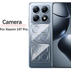 Premium 3D Glass Camera Protector - 9H HD Back Lens Cover (1 - 3 Pack) for Xiaomi 14T (2 Pieces)