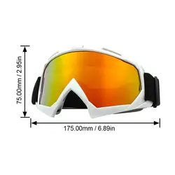 Enhanced Anti-Fog Winter Sports Goggles (White Yellow)