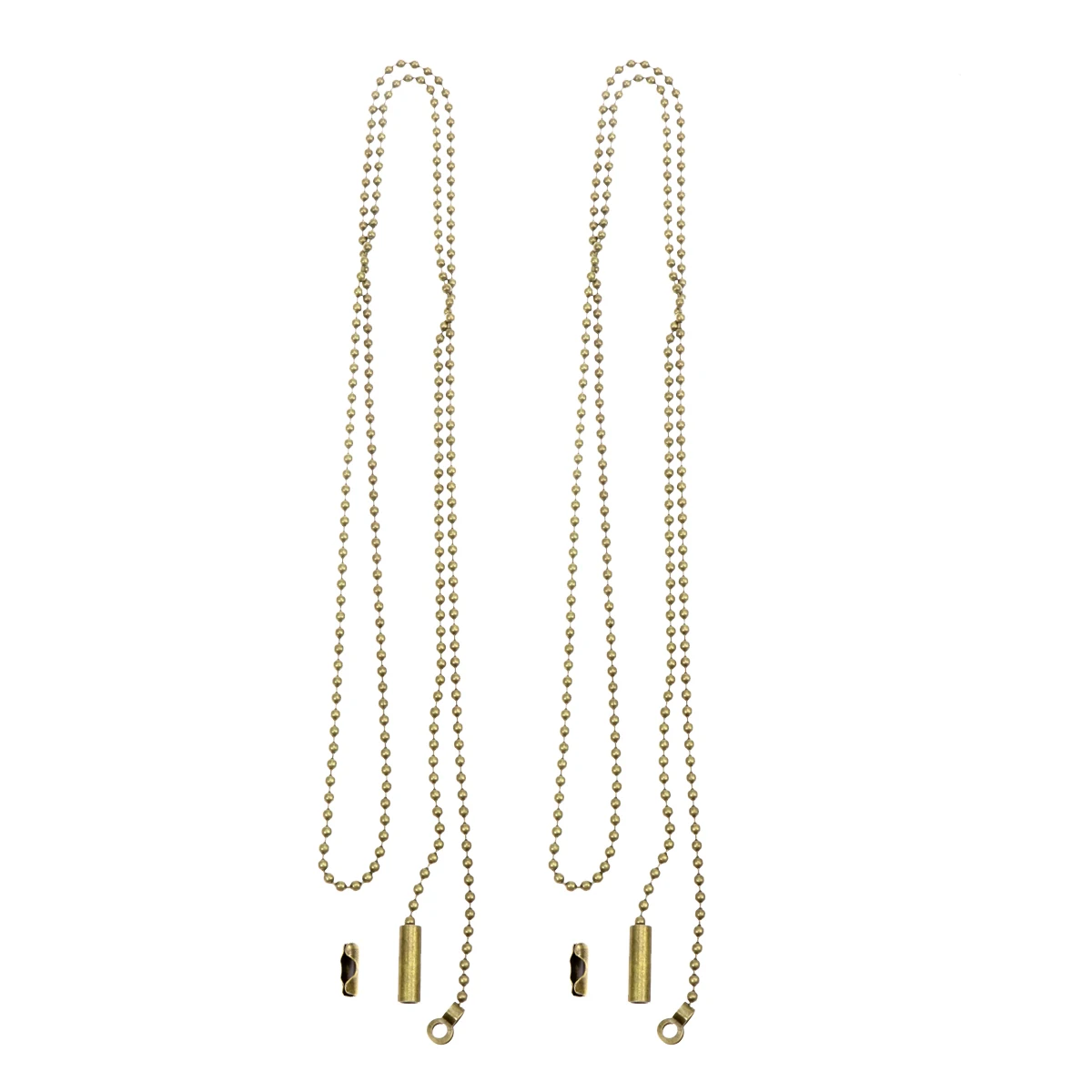 2pcs Ceiling Pull Chain Beaded Pull Extension Chain Switch For Ceiling Fan WallLamp Bedside Light Switch ceiling fan chain extension