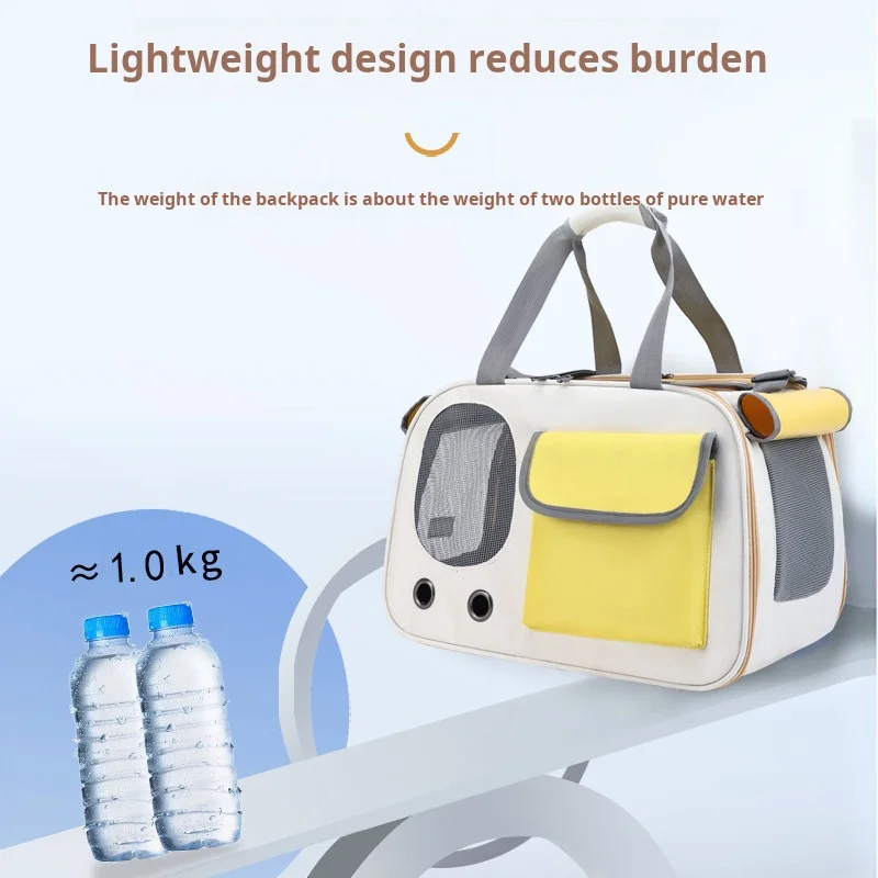 1Pcs Portable Pet Carrier Cat Bag For Cats And Dogs Ideal For Travel And Outdoor Activities Suitable Cats Small Dogs