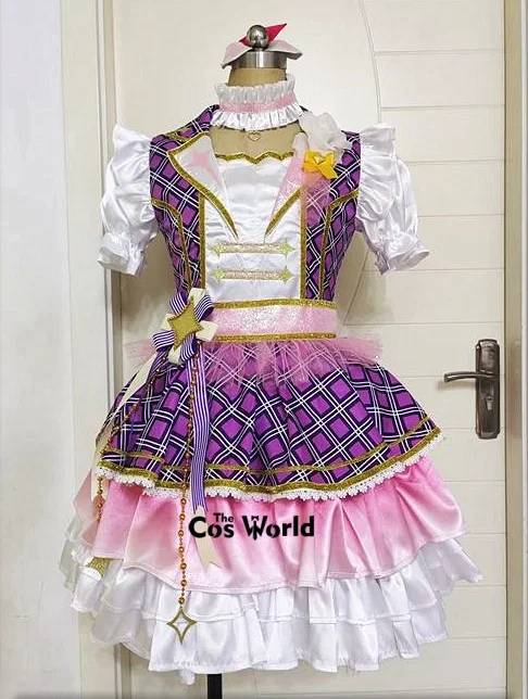 Liella Fresh Live Shibuya Kanon Tang Keke Arashi Chisato Customize Cosplay Costumes 11