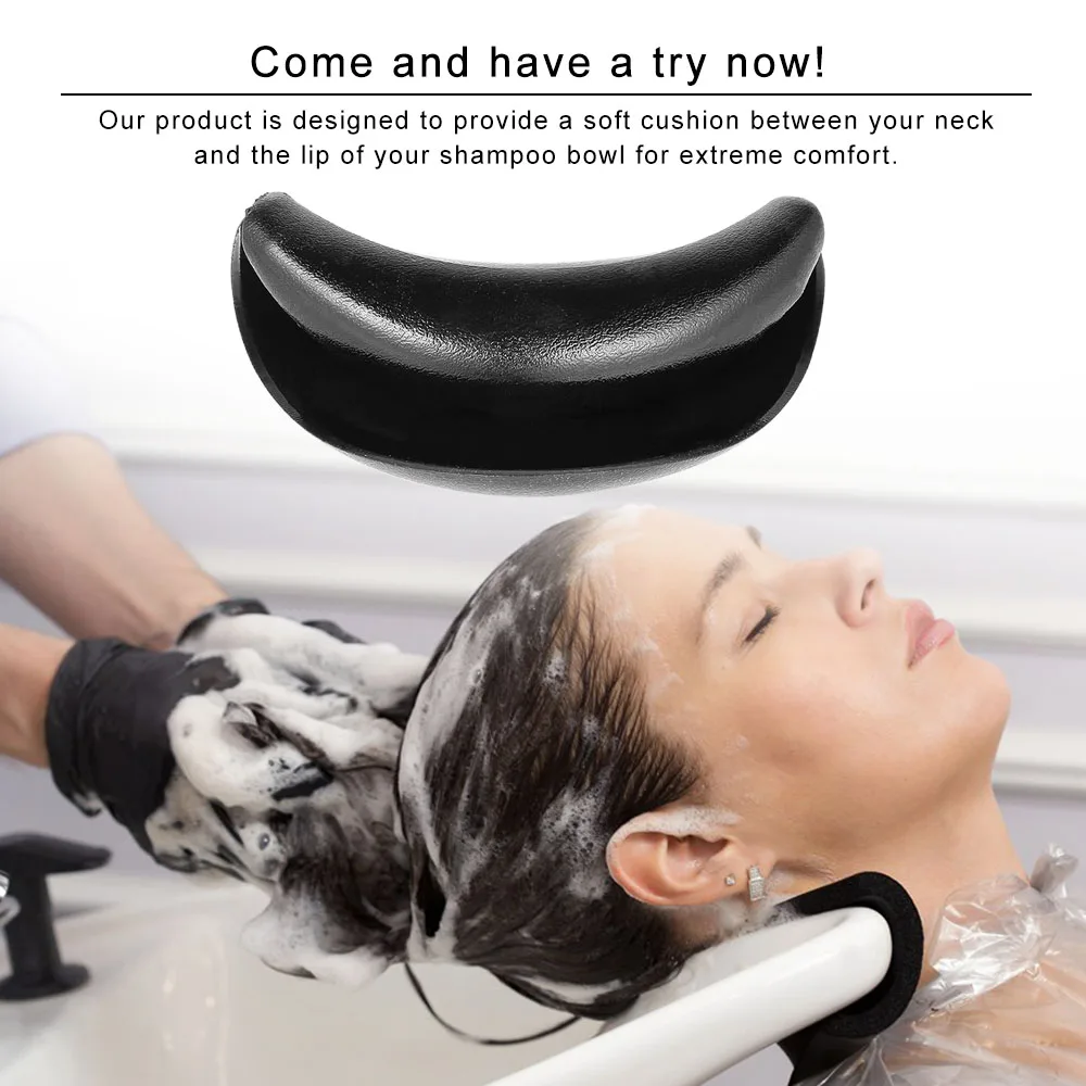 Neck Pillow Salon Silicone Neck Rest Hair Shampoo Bowl Neck Pillow Gripper Hair Spa Washing Sink Basin Cushion Hair Washing Tool