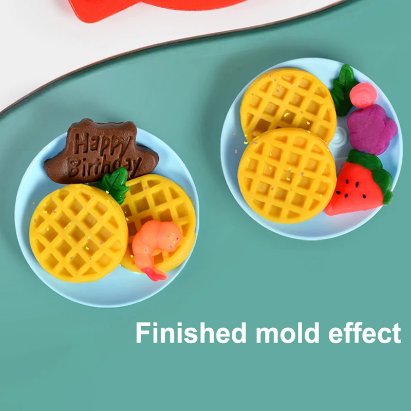 New Clay Plasticine Special Hamburger Machine Mold Children's Play House DIY Plasticine Clay Tools 5