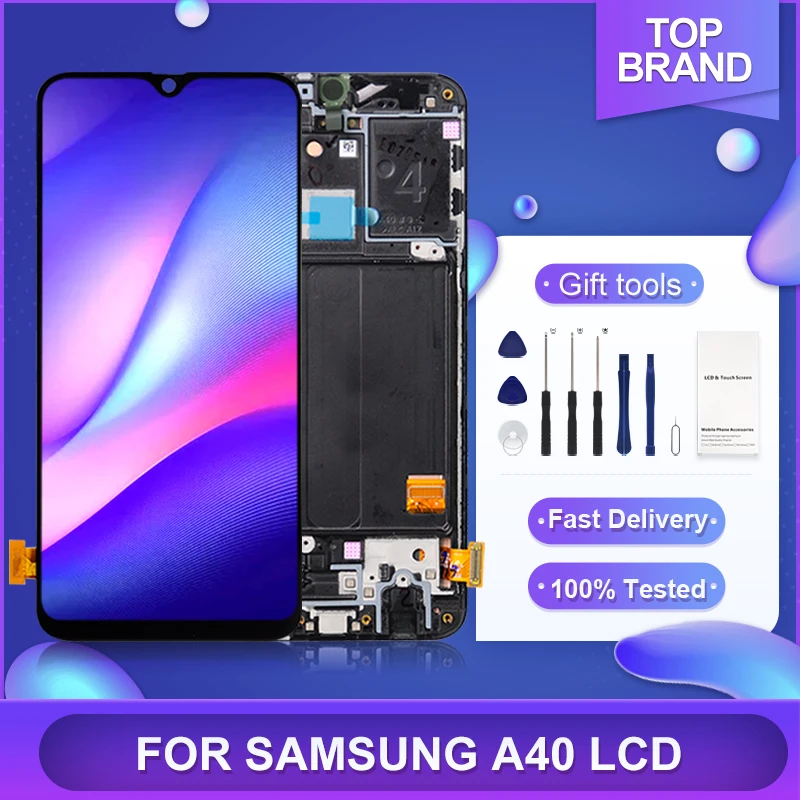 5-9-Inch-A405-Display-For-Samsung-Galaxy-A40-Lcd-Touch-Screen-Digitizer ...