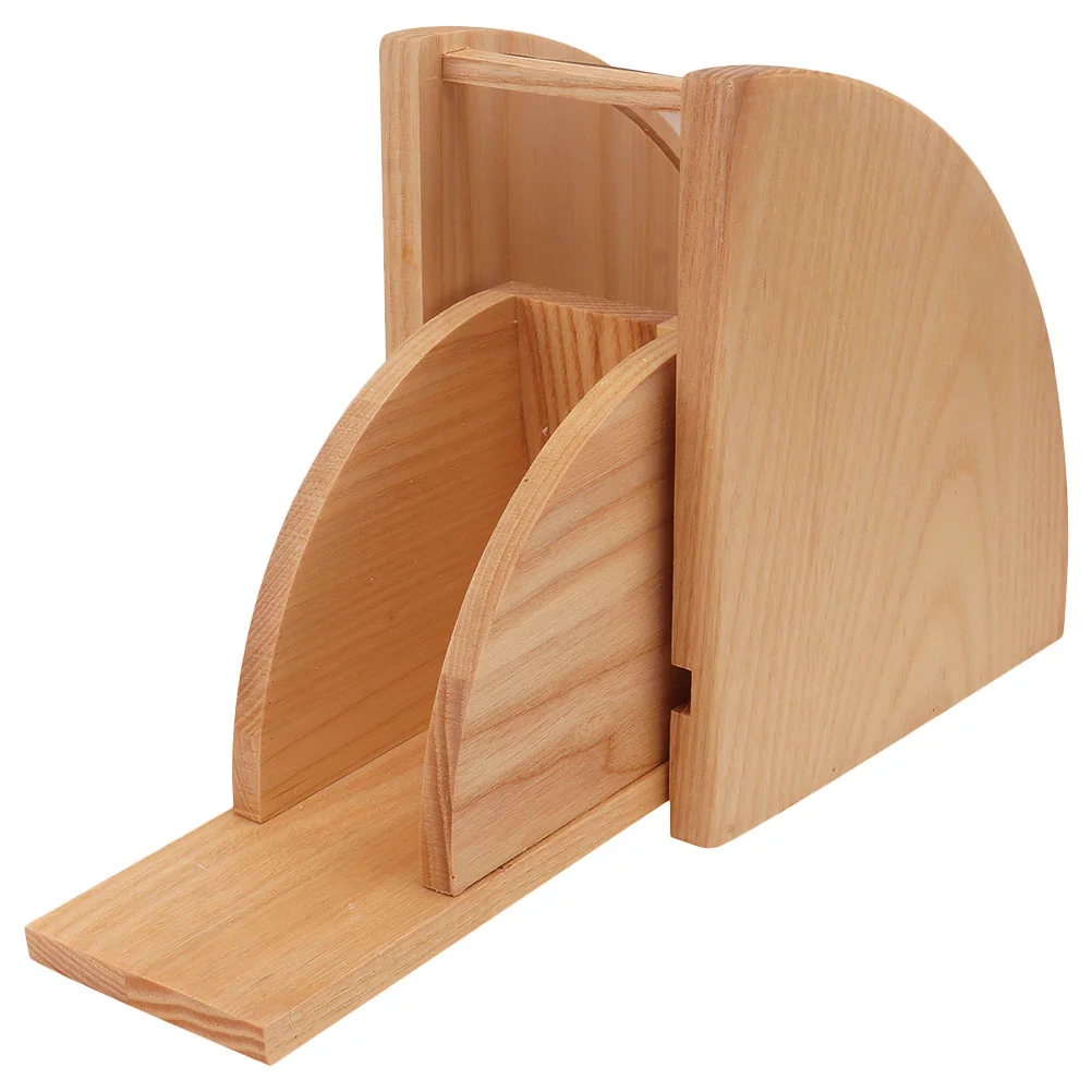 

Filter Paper Storage Box Filter Holder Holders Household Stand Basket Filtering Wood Filters Office Maker