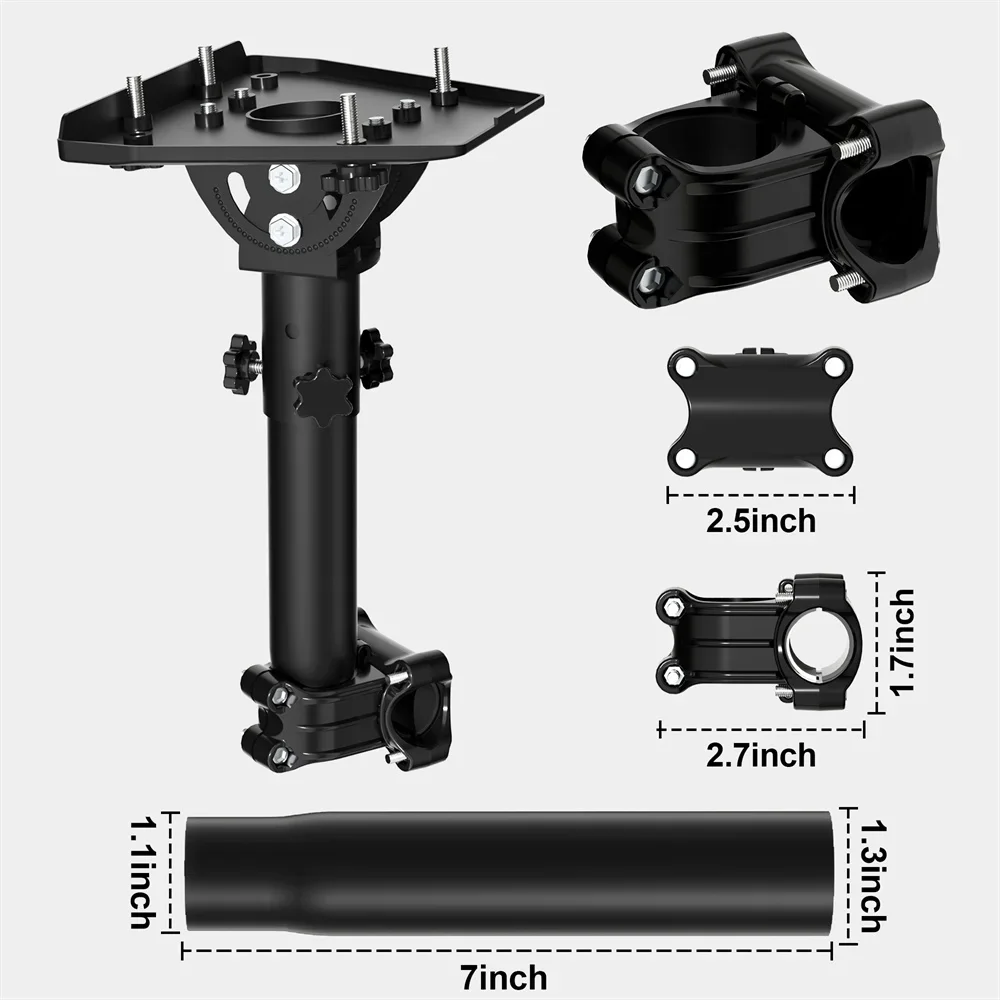 Starlink Mounting Kit For Starlink Gen3 Mini Metal Bracket Set With Anti-slip Pad Suitable For RV Roof for Starlink Gen3 Portable satellite dish kits