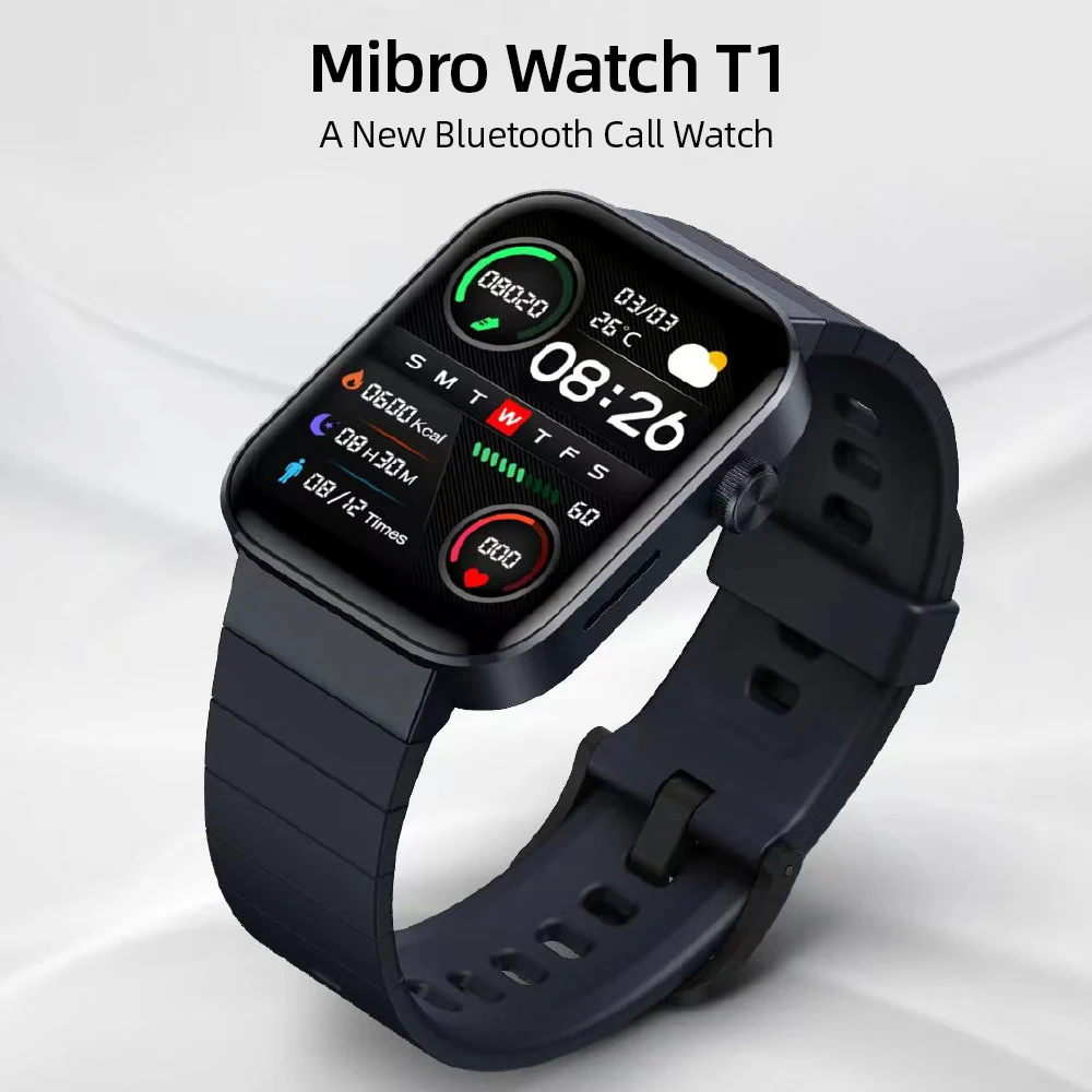 (  us) Mibro T1 Ʈ ð  ȭ 1.6 ġ AMOLED ȭ    ڵ      Ʈ ġ