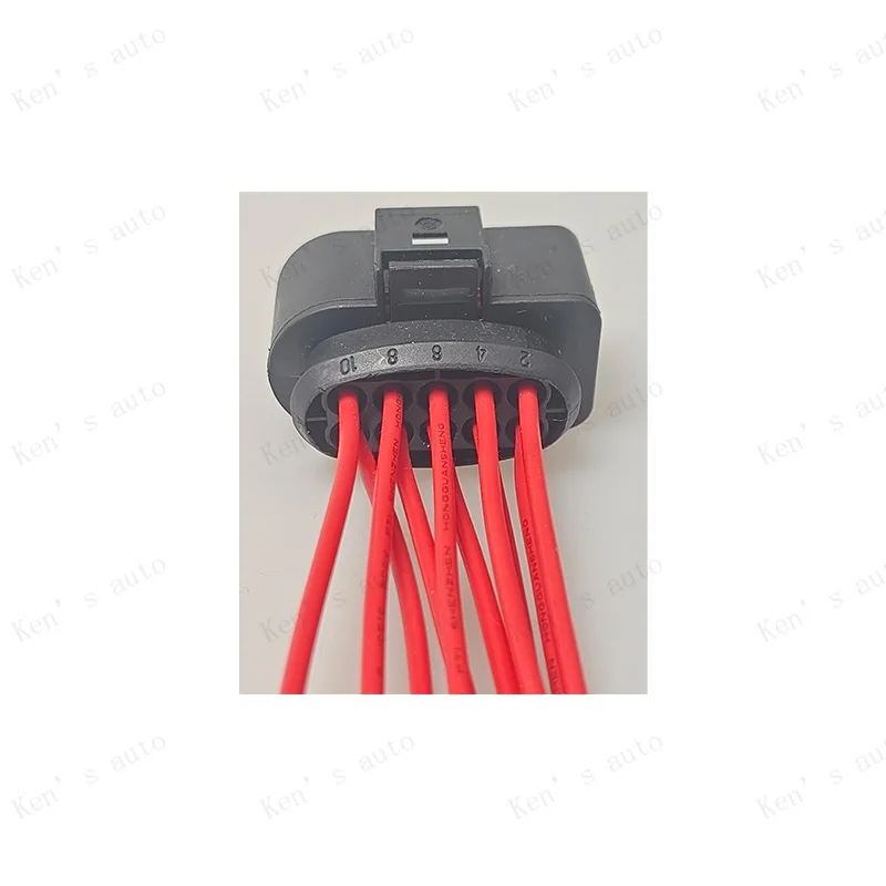 OEM 교체용 방수 헤드라이트 및 온도 센서 밀봉 커넥터 플러그, 폭스바겐 제타 MK4, 골프, 아우디 A3, 파사트 B7, CC 호환