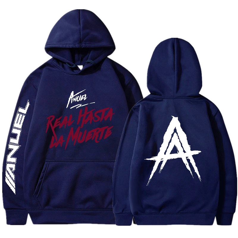 thumbnail image 1 of Anuel AA Album-Sudadera con capucha para hombre y mujer, suéter informal de manga larga a La moda, ropa de calle Harajuku, 1 of 3