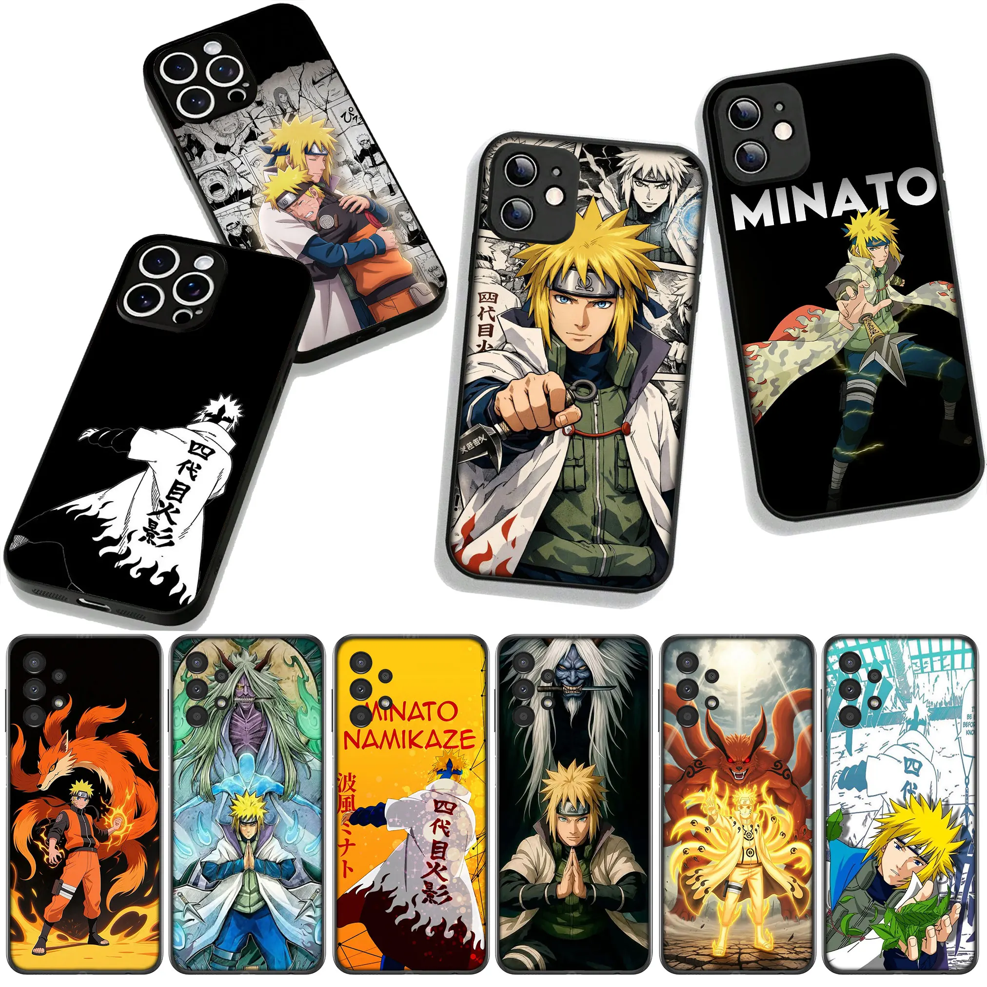 Namikaze Minato Naruto Comics Phone Case Cover