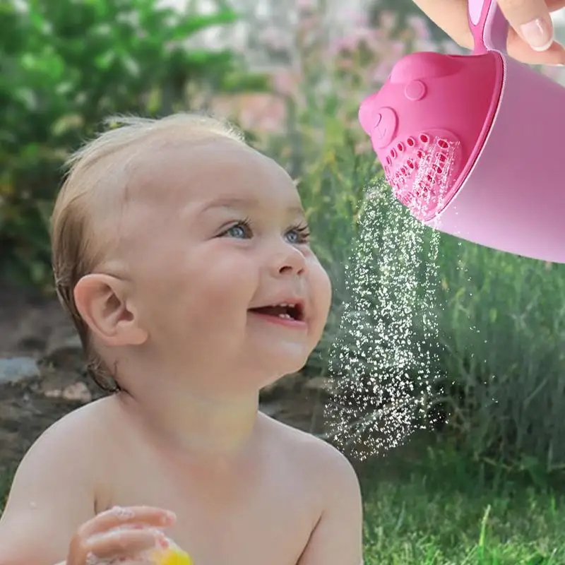 Baby Bath Rinser Bath Rinser For Babies – Thickened Cartoon Shower Rinser For Baby Shower Head For Bath