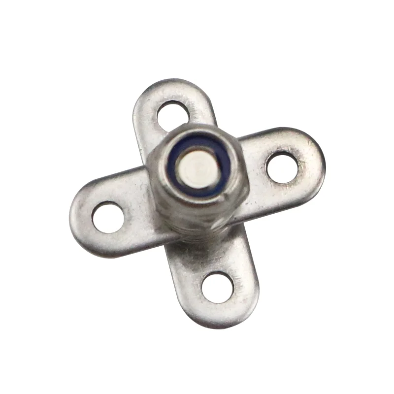 Square Stainless Steel Damping Torque Hinge With Adjustable Torque For Can Stop At Will