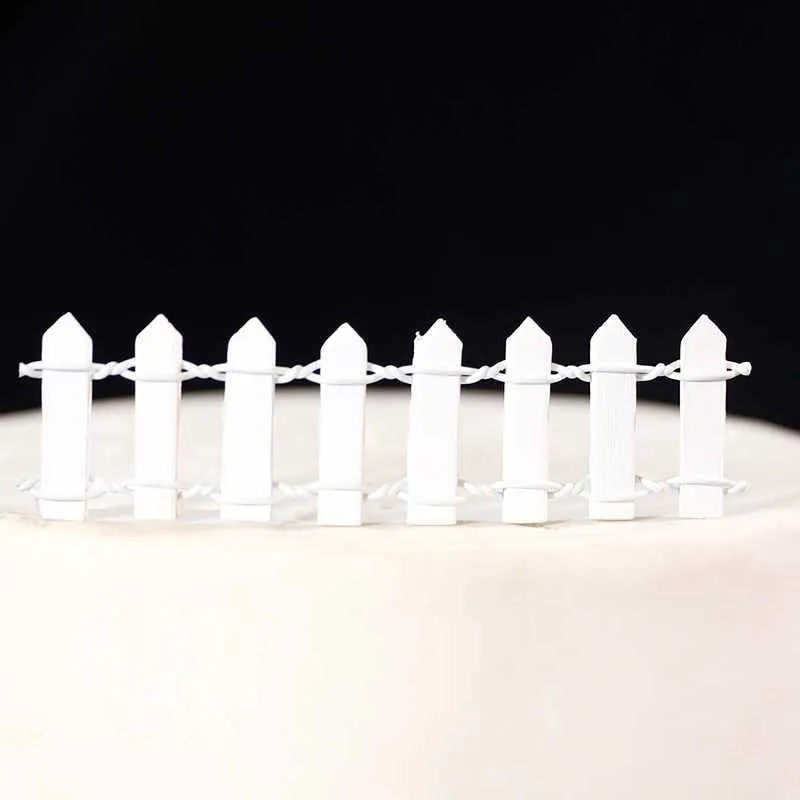 ตัวเลือกสินค้า รั้วไม้ Palisade Miniature Fairy Garden บ้านตกแต่งบ้าน Mini Craft Micro ภูมิทัศน์ตกแต่ง DIY อุปกรณ์เสริม