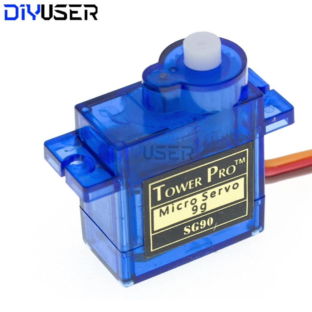 Enhanced Servo with Metal or Plastic Gear Option for RC Models and DIY Projects
