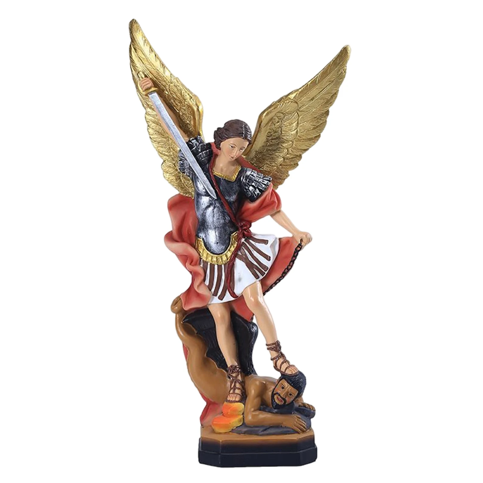 Saint Michael Angel Statue Religious Home Decor