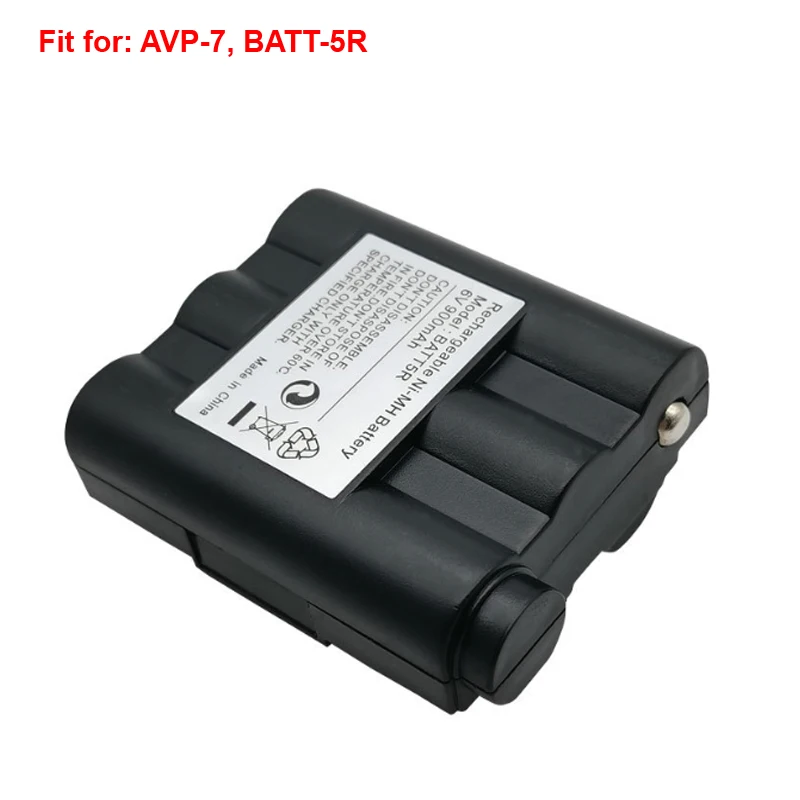 Nuova Batteria Batt5R Avp7Gxt Ni-Mh Per Batteria Midland G7 Midland G9 Midland Gxt Serie Gxt600 Gxt635 Gxt650 Batt-5R 6.0V 900Mah
