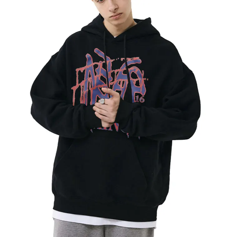 

Limited Rapper Bladee Hip Hop Graphic Hoodie Men's Bladee Album Printed Hoodies Drain Gang Pullover Men Women Fashion Sweatshirt