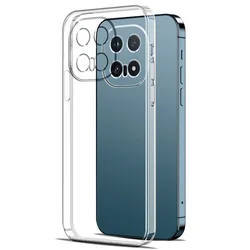 Flexible Durable Clear TPU Phone Case - Transparent 360° Shockproof Shield for IQOO 15 Ultra (Clear)