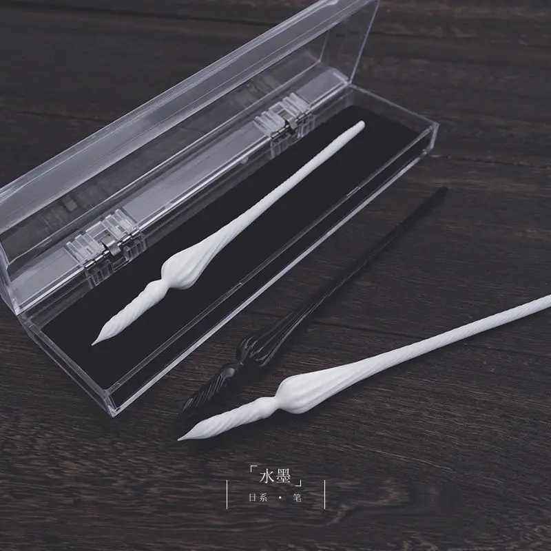 Crystal Glass Dip Pen Ink Glass Dip Pen Writing Glass School Dip Pen School Dip Aliexpress