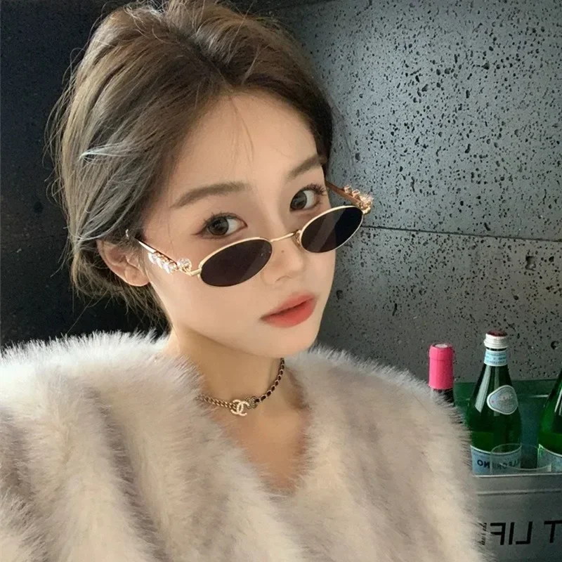 Fashion Comfort Versatile Decoration Glasses Luxury Brand Designer Men And Women GM Y2K Can Be Paired with Degree Myopia Glasses