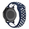 Midnight blue white