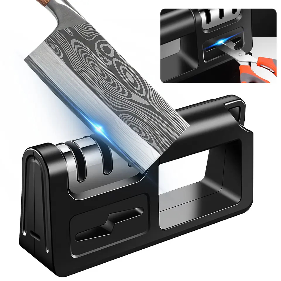 4 in 1 Stainless Steel Knife Sharpener Tool