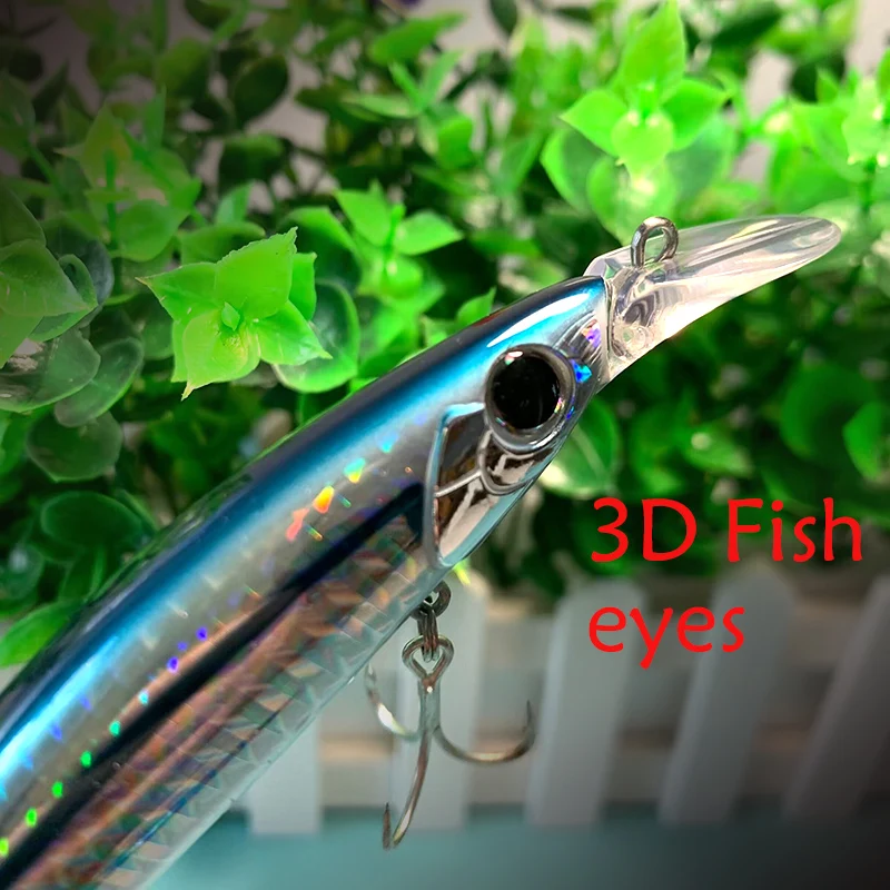 Testar Fishing Lure 110mm 19g Long Casting Floating Minnow Artificial Wobbler Hard Bait for Pike Sea Bass Trout Pesca Tackle