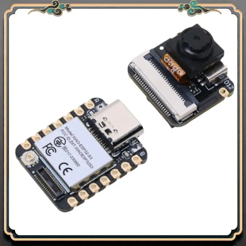 ASMA-XIAO ESP32 S3 Sense-Seeeduino Xiao Esp32s3 Sense, OV2640 카메라 센서, 2.4Ghz Wi-Fi,BLE 5.0,마이크, 8MB