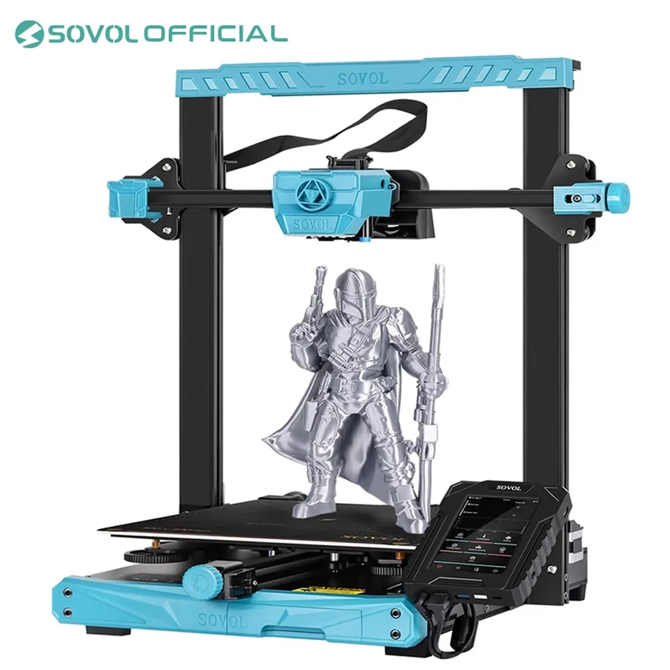 Sovol 3Dプリンター SV07 500mm/s高速プリント 10倍高速 Klipper 5.0インチタッチスクリーン 300[度]高温オー Sovol 3Dプリンター SV07 500mm⁄s高速プリント Klipper 5.0インチ