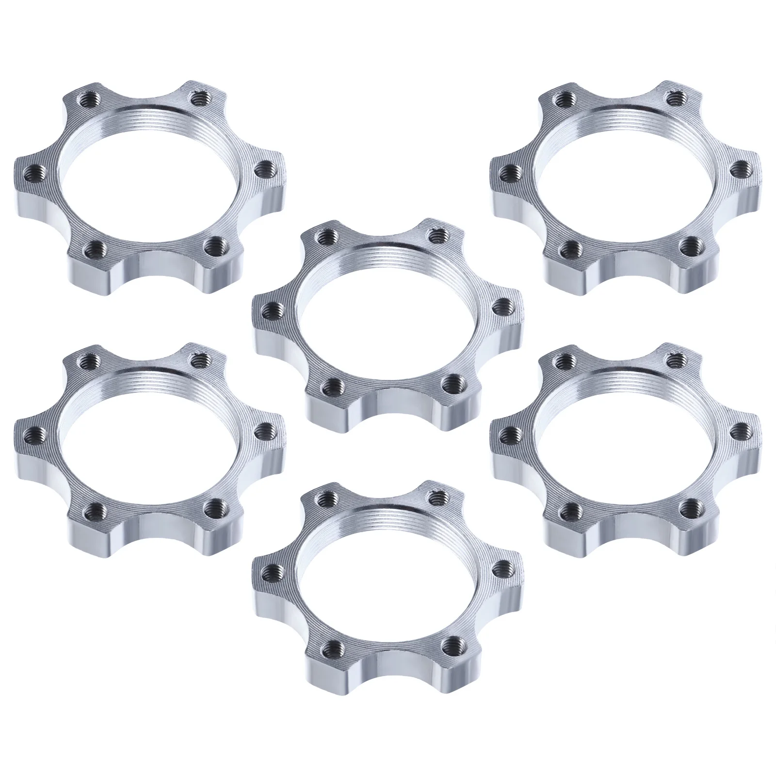 

6pcs Mountain Bike Lock Six Nail Disc Brakes Conversion Seat Bike Accessories
