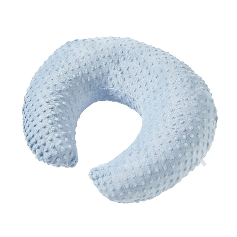 Ushaped Bay Breast Feeding Pillow Safe & Gentle Fabric Nursing Cushion Washable Cover Removable Infant Sleeping Pillow