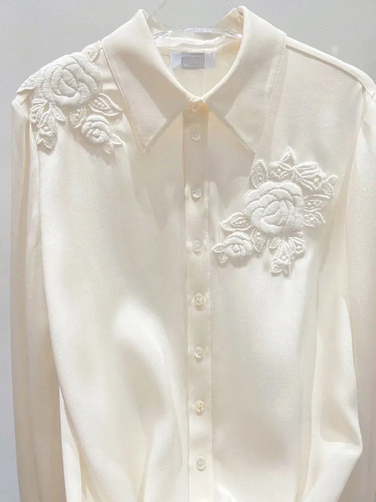 Robe Maxi Just Cavalli 100% Soie Blanc Cassé - Taille US S / IT 40 - Neuf Sans étiquettes