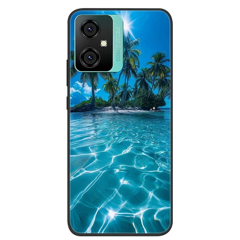 Blackview Oscal Silicone Camera Protection Phone Case with TPU Bumper