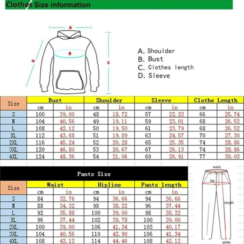 Custom Your Logo Hoodies Pants 2Pcs/Sets Sweatshirt Sweatpants Male Gyms Fitness Tops Trousers Joggers Sportswear Tracksuits 6