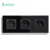 Triple Socket Black