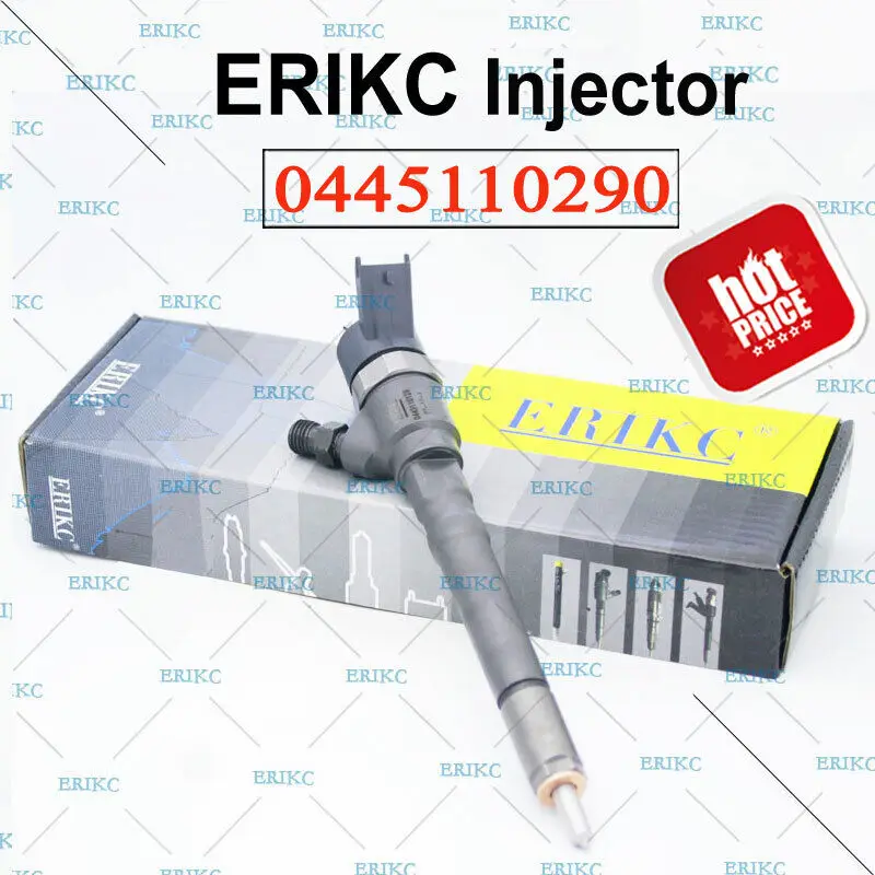 

ERIKC 0445110290 набор дизельных инжекторов для HYUNDAI KIA 33800-27900 Cummins 5263319