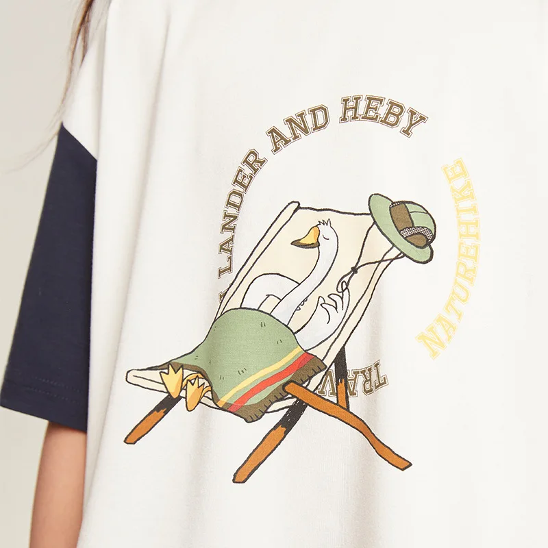 Naturehike Solona Antibacterial T-shirt For Children Summer Outdoor Hike Tops Casual Breathable Short Sleeve T-shirt Boys Girls