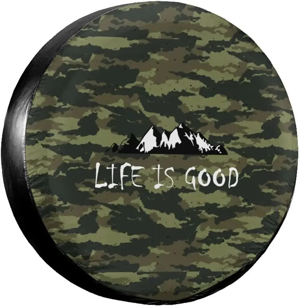 

Чехол для запасных шин Портативный Камуфляжный Универсальный пылезащитный и водонепроницаемый чехол для трейлера RV SUV грузовика кемпера аксессуары