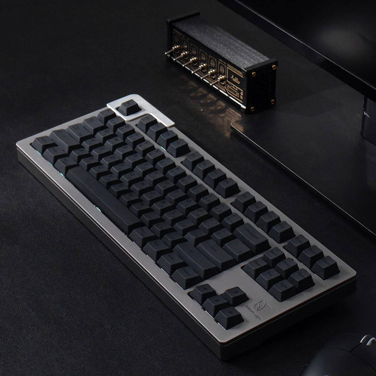 Pbt Keycaps para Teclado Mecânico Carbon Blackopaque Dark Legends Perfil Cereja - Imagem 5