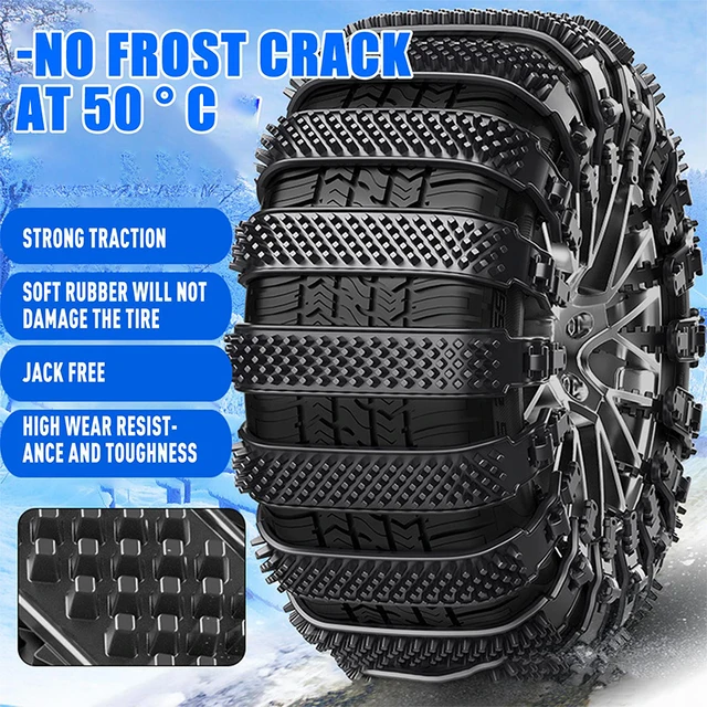 Chiziyo 2pcs Auto faltbare Unter fahr schutz Auto Schneeketten Schlamm  Reifen Traktion matte Rad rutsch feste Matte Auto Winter Notfall -  AliExpress