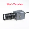 OV9281 120FPS Global Shutter 720P USB Case Camera ,Monochrome, Golf Simulator Webcam,5-50mm Zoom CS Lens,High Frame Rate Capture 2