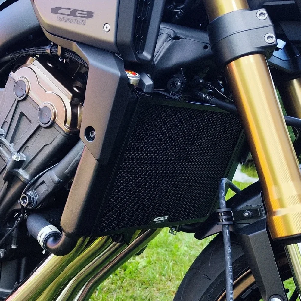 Protector De Radiador De Acero Inoxidable Para Honda CB650R | Modelos 2019-2026 | Resistente