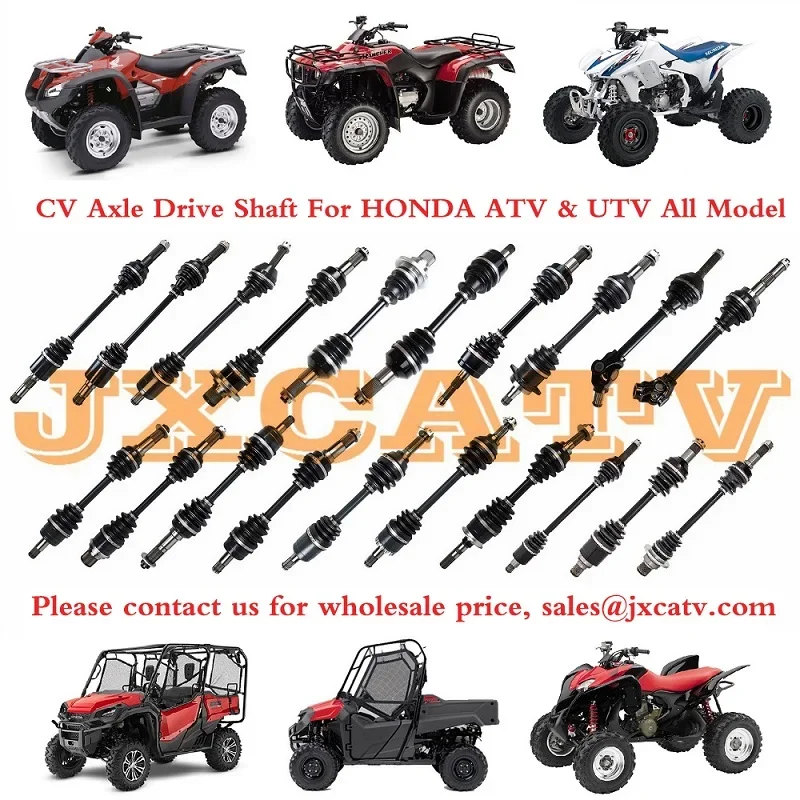 Front axle JOINT INBOARD & OUTBOARD Drive shaft For Honda Foreman Rancher TRX350 TRX400 42350-HN5-671 42220-HM7-003