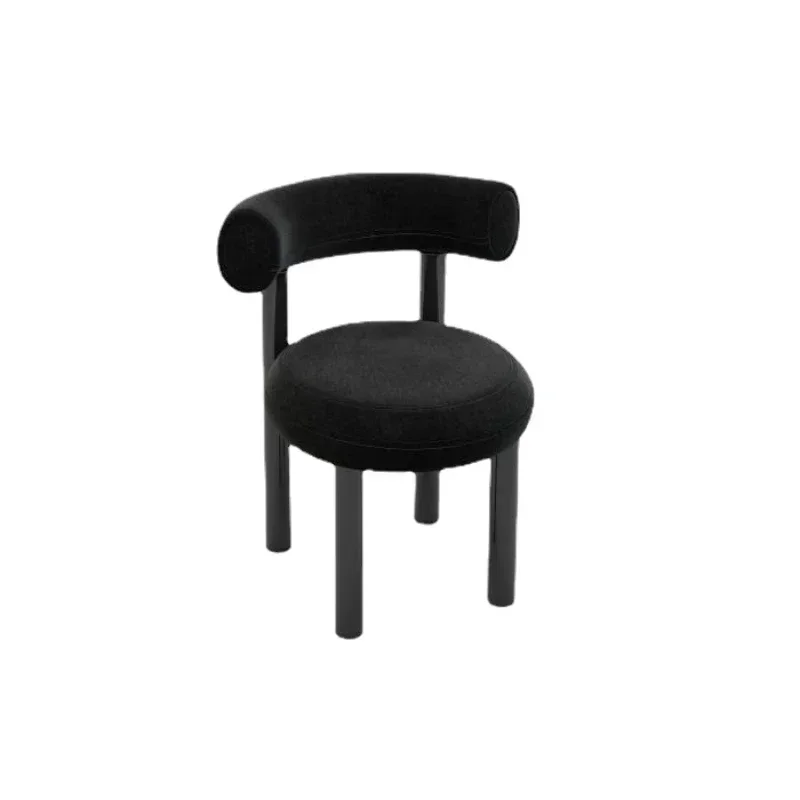 

Celebrity Dresser Chair Designer Casual Dining chair Simple fabric design chair